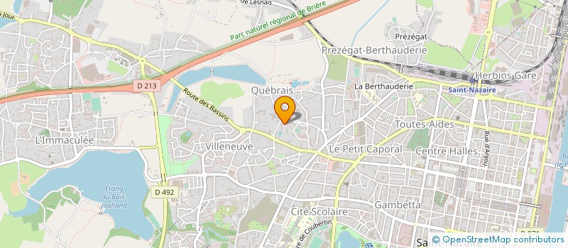 localisation de l'entreprise MONSIEUR JEAN-CHARLES DUBOIS à SAINT-NAZAIRE