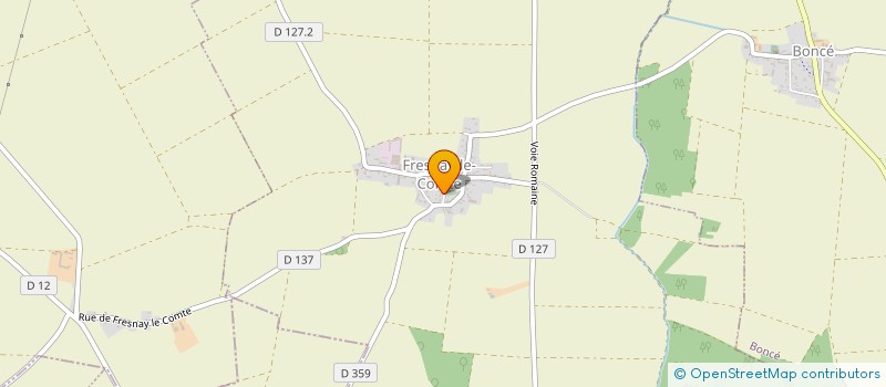 localisation de l'entreprise MONSIEUR JEAN-CHARLES DUMEIGE à FRESNAY-LE-COMTE
