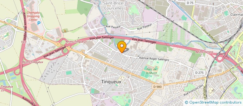 localisation de l'entreprise MONSIEUR JEAN-CHARLES DUPUIS  TINQUEUX