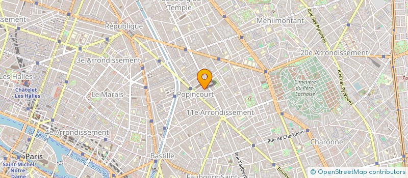 localisation de l'entreprise MONSIEUR JEAN-CHARLES FERNAND CASSE  PARIS