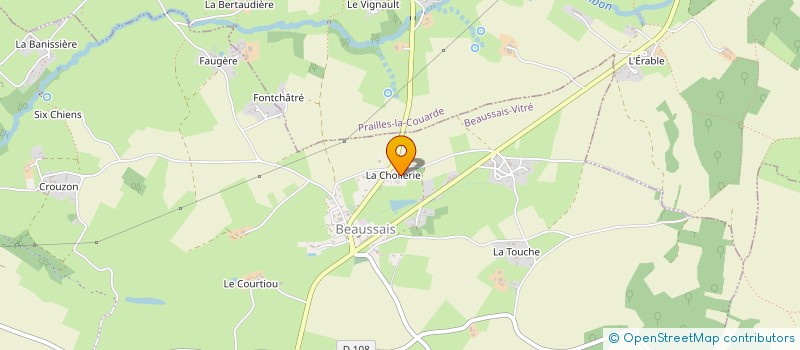 localisation de l'entreprise MONSIEUR JEAN-CHARLES FERRAND à BEAUSSAIS-VITRE