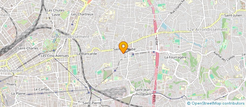 localisation de l'entreprise MONSIEUR JEAN CHARLES FLURIAN à MARSEILLE