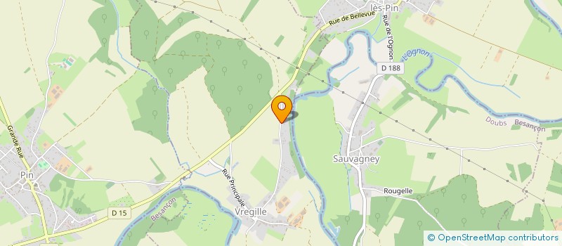 localisation de l'entreprise MONSIEUR JEAN-CHARLES GARCIA  VREGILLE