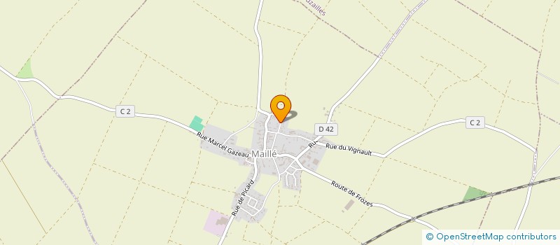 localisation de l'entreprise MONSIEUR JEAN-CHARLES GARRON  MAILLE