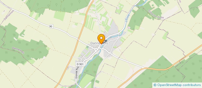 localisation de l'entreprise MONSIEUR JEAN-CHARLES GOLDSTEIN  DANNEMOIS