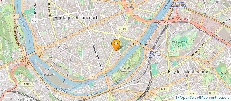 localisation de l'entreprise MONSIEUR JEAN-CHARLES GOMEZ à BOULOGNE-BILLANCOURT