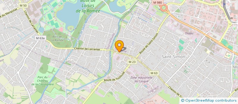 localisation de l'entreprise MONSIEUR JEAN-CHARLES GONZALEZ à TOULOUSE