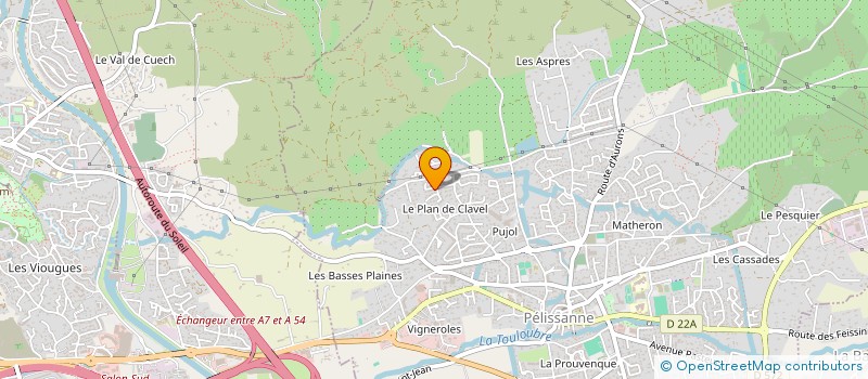 localisation de l'entreprise MONSIEUR JEAN-CHARLES GRAC à PELISSANNE