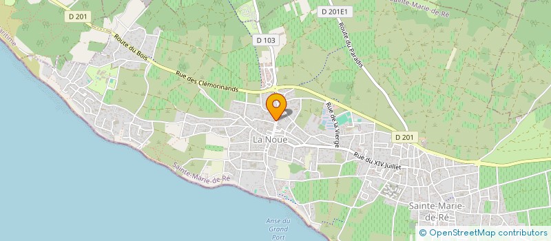 localisation de l'entreprise MONSIEUR JEAN CHARLES GUERMEUR  SAINTE-MARIE-DE-RE