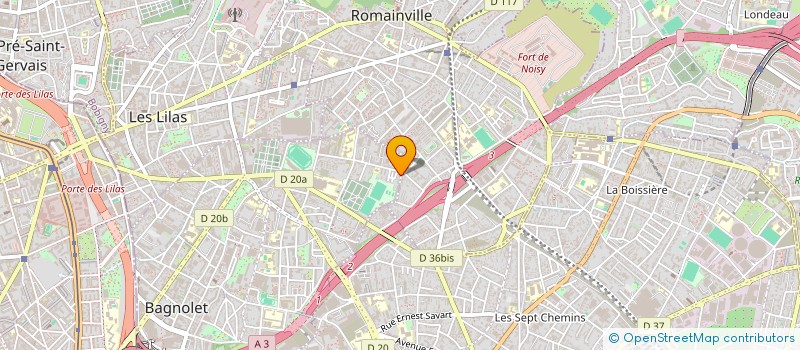 localisation de l'entreprise MONSIEUR JEAN CHARLES GUIGUES à BAGNOLET