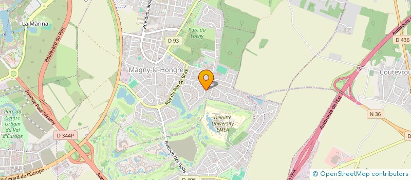 localisation de l'entreprise MONSIEUR JEAN-CHARLES GUILLEMET  ROISSY-EN-FRANCE