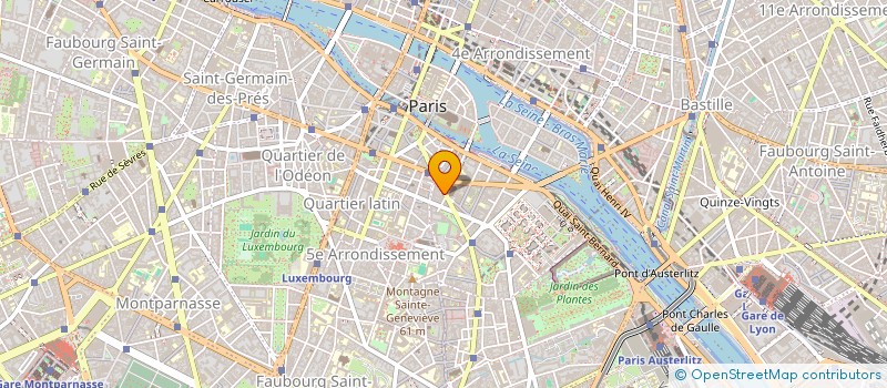 localisation de l'entreprise MONSIEUR JEAN-CHARLES GUILLET  PARIS