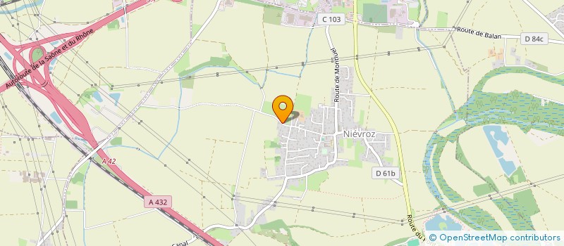 localisation de l'entreprise MONSIEUR JEAN-CHARLES GUINET  NIEVROZ