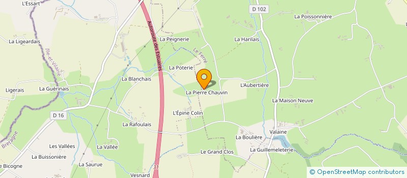 localisation de l'entreprise MONSIEUR JEAN CHARLES HEUDE à LE FERRE
