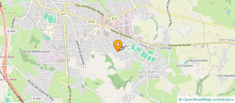 localisation de l'entreprise MONSIEUR JEAN-CHARLES HIDRIO à AVRANCHES
