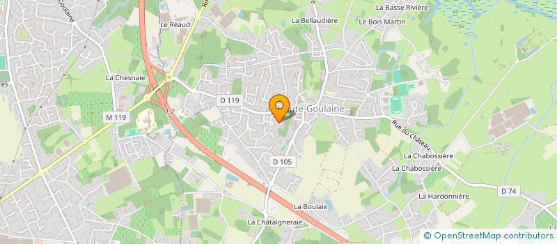 localisation de l'entreprise MONSIEUR JEAN-CHARLES HOMAND  HAUTE-GOULAINE