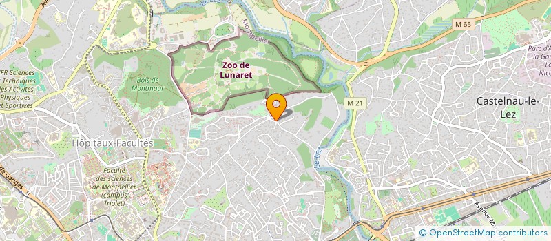 localisation de l'entreprise MONSIEUR JEAN-CHARLES HUMBERT à MONTPELLIER