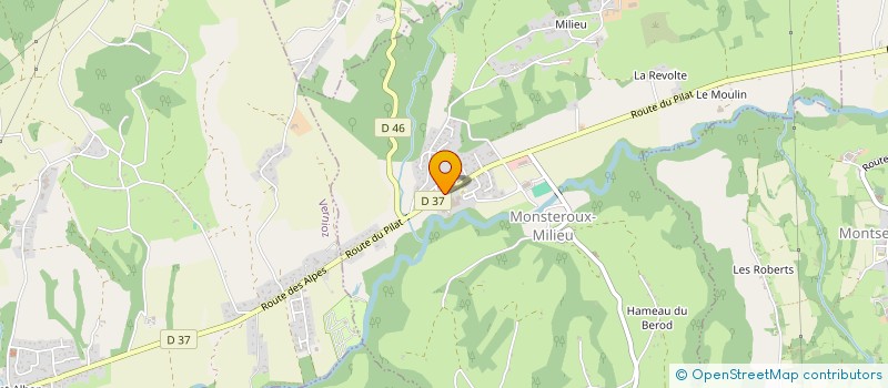 localisation de l'entreprise MONSIEUR JEAN CHARLES JAY  MONSTEROUX-MILIEU