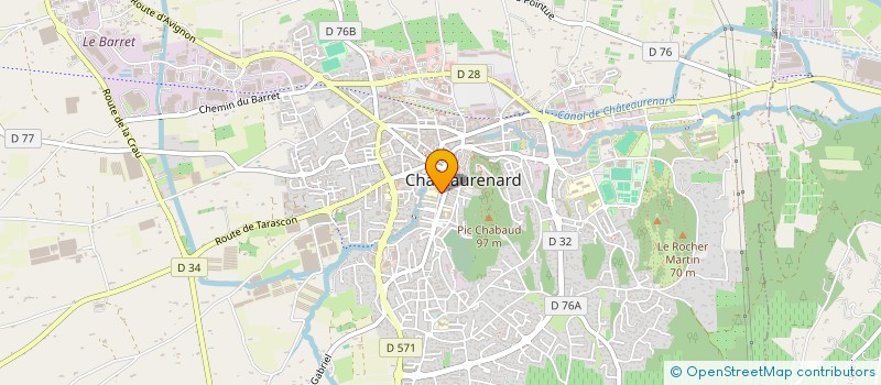 localisation de l'entreprise MONSIEUR JEAN-CHARLES JORDA  CHATEAURENARD