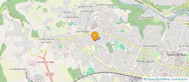 localisation de l'entreprise MONSIEUR JEAN-CHARLES KHLAUT à SAINT-BRIEUC