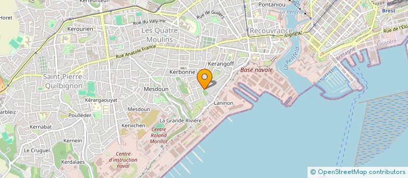 localisation de l'entreprise MONSIEUR JEAN-CHARLES LARSONNEUR à BREST