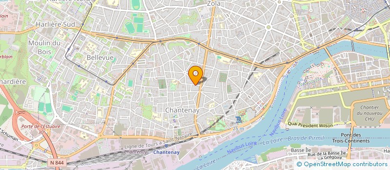 localisation de l'entreprise MONSIEUR JEAN-CHARLES LE BERRE à NANTES