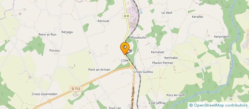 localisation de l'entreprise MONSIEUR JEAN-CHARLES LE ROUZES  PLOUISY