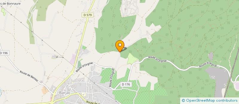 localisation de l'entreprise MONSIEUR JEAN-CHARLES LECOUTEULX  SAINT-MARTIN-DE-VALGALGUES