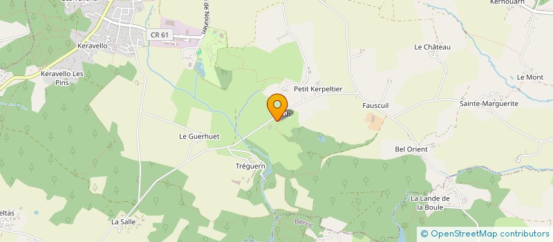 localisation de l'entreprise MONSIEUR JEAN CHARLES LEMASSON  SULNIAC