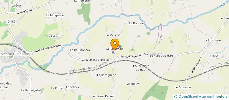 localisation de l'entreprise MONSIEUR JEAN-CHARLES LEPAILLEUR  NOUES DE SIENNE