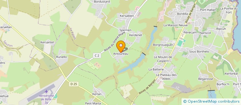 localisation de l'entreprise MONSIEUR JEAN-CHARLES LUCAS à LE PALAIS