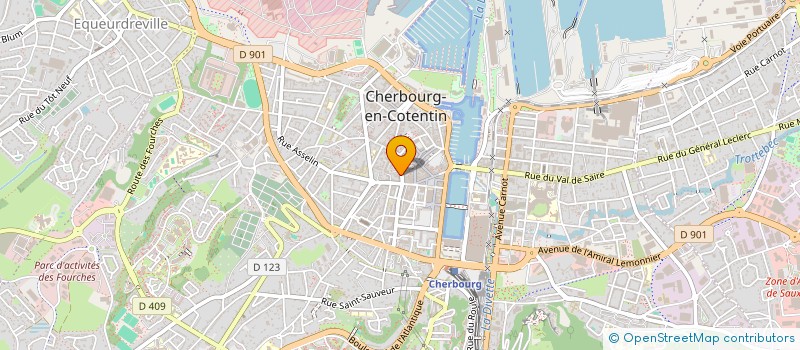 localisation de l'entreprise MONSIEUR JEAN-CHARLES MABIRE  CHERBOURG-EN-COTENTIN