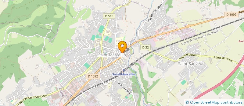 localisation de l'entreprise MONSIEUR JEAN-CHARLES MARIAGGI  SAINT-MARCELLIN