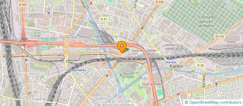 localisation de l'entreprise MONSIEUR JEAN-CHARLES MARIETTE  PARIS