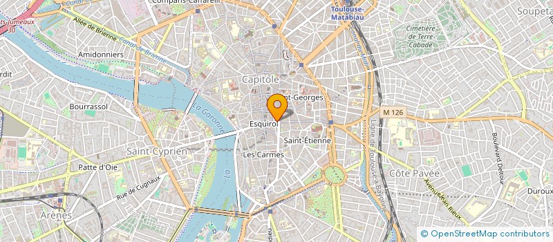 localisation de l'entreprise MONSIEUR JEAN-CHARLES MARRIGUES  TOULOUSE