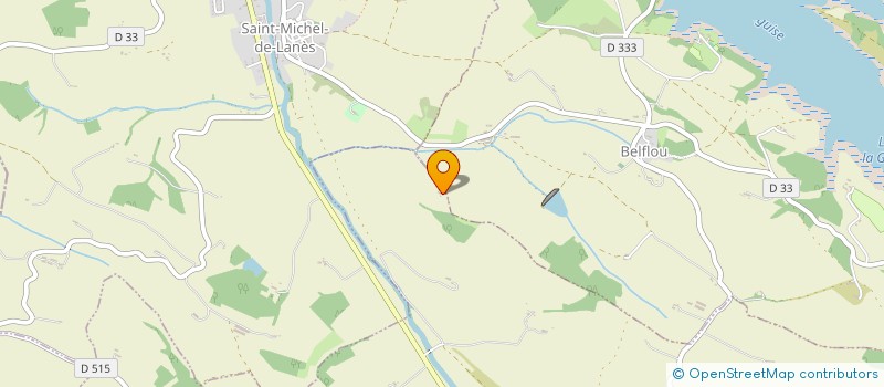 localisation de l'entreprise MONSIEUR JEAN-CHARLES MATHIEU  SALLES-SUR-L'HERS