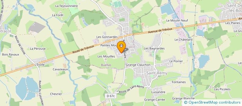 localisation de l'entreprise MONSIEUR JEAN CHARLES MATUSZEZAK  BUELLAS