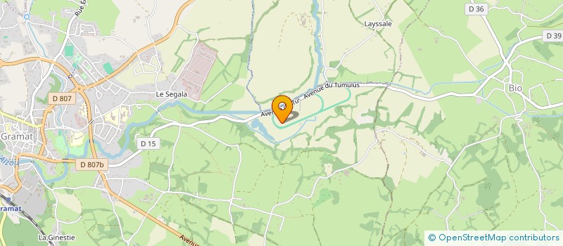 localisation de l'entreprise MONSIEUR JEAN CHARLES MAZEYRAC  COUZOU