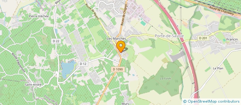 localisation de l'entreprise MONSIEUR JEAN CHARLES MAZZINI à LA CHAVANNE