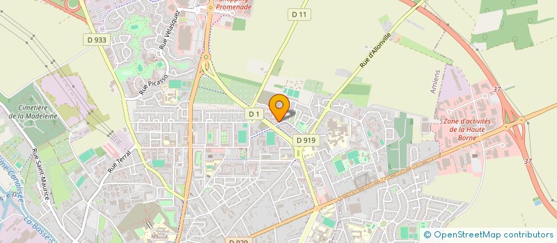 localisation de l'entreprise MONSIEUR JEAN-CHARLES MENTHONG  AMIENS