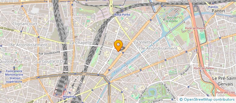 localisation de l'entreprise MONSIEUR JEAN CHARLES MIMOUNI BERNARD  PARIS