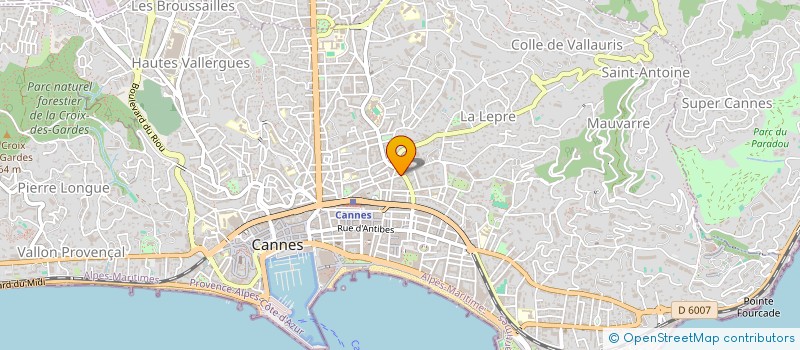 localisation de l'entreprise MONSIEUR JEAN-CHARLES MONDIN à CANNES