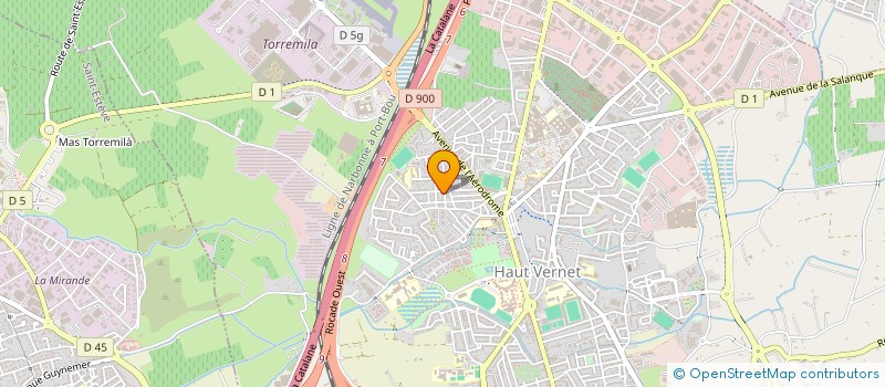 localisation de l'entreprise MONSIEUR JEAN-CHARLES MORAT  PERPIGNAN