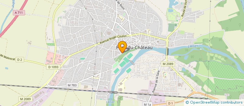 localisation de l'entreprise MONSIEUR JEAN CHARLES NERDRE  PONT-DU-CHATEAU