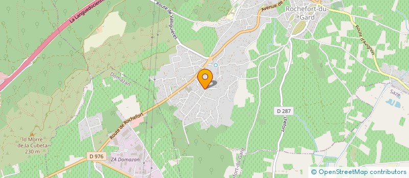 localisation de l'entreprise MONSIEUR JEAN-CHARLES NICOLAS  ROCHEFORT-DU-GARD