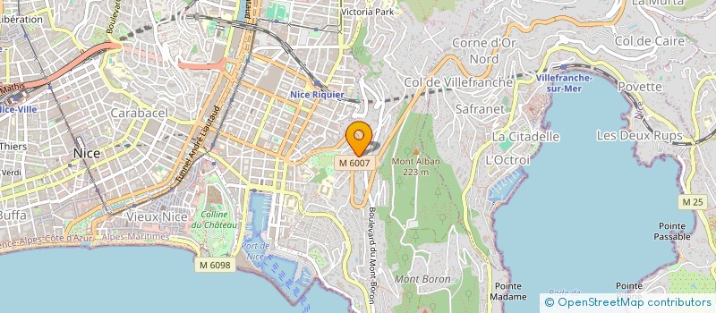 localisation de l'entreprise MONSIEUR JEAN-CHARLES OUATTARA à NICE