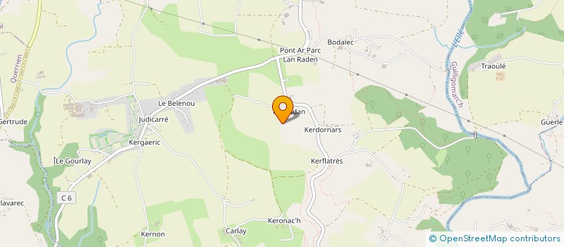 localisation de l'entreprise MONSIEUR JEAN-CHARLES PANAGET  LOCUNOLE