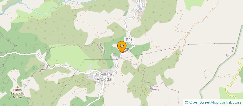 localisation de l'entreprise MONSIEUR JEAN-CHARLES PAOLI  FOZZANO