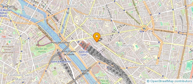 localisation de l'entreprise MONSIEUR JEAN-CHARLES PONCHARD  PARIS