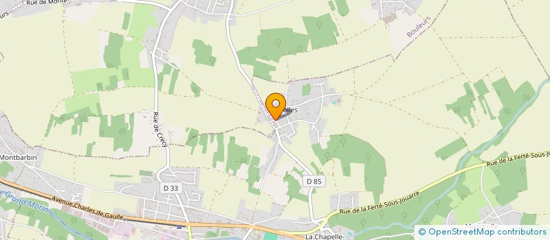 localisation de l'entreprise MONSIEUR JEAN-CHARLES POULIER  CRECY-LA-CHAPELLE